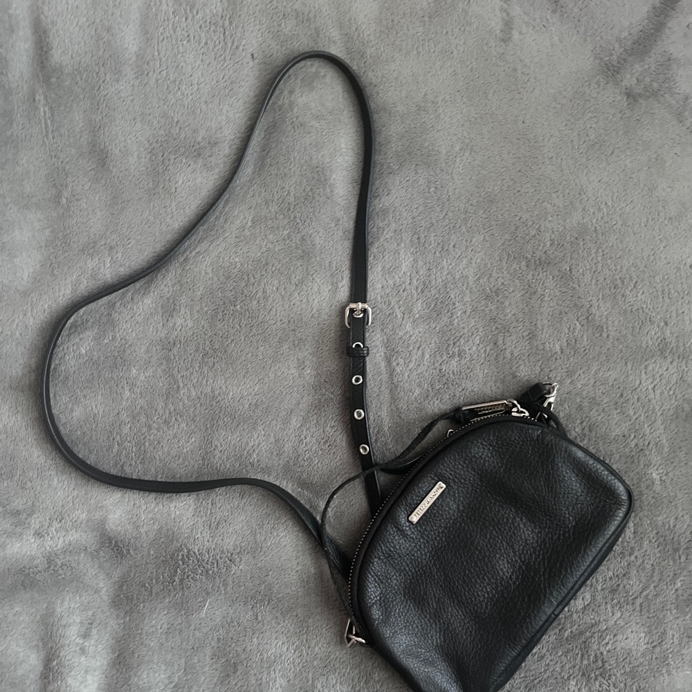 Rebecca Minkoff Black Leather Crossbody Bag
